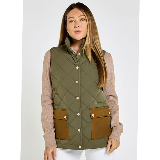 Dames bodywarmer Clashmore Kelp