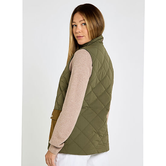 Afbeelding Dames bodywarmer Clashmore Kelp 5 van Dubarry