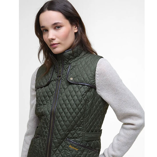 Afbeelding Dames Bodywarmer Dahlia Olive 4