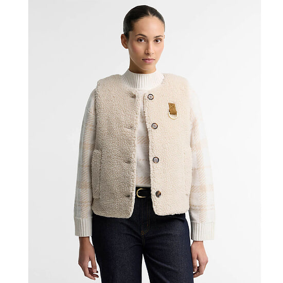 Dames bodywarmer Fleece Bowes Ecru 