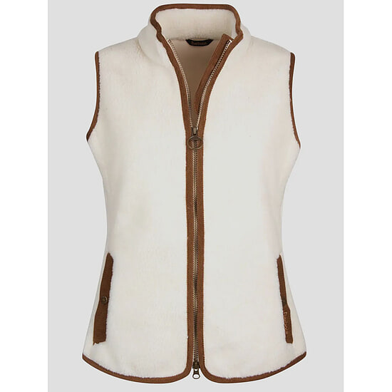 Dames Bodywarmer Fleece Burford Winter Pearl
