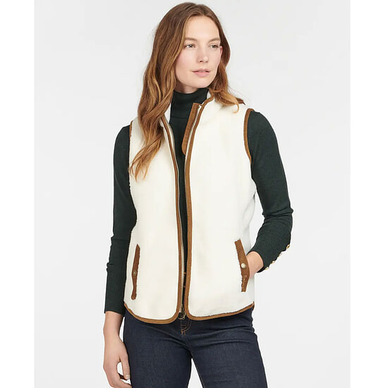 Afbeelding Dames Bodywarmer Fleece Burford Winter Pearl 3