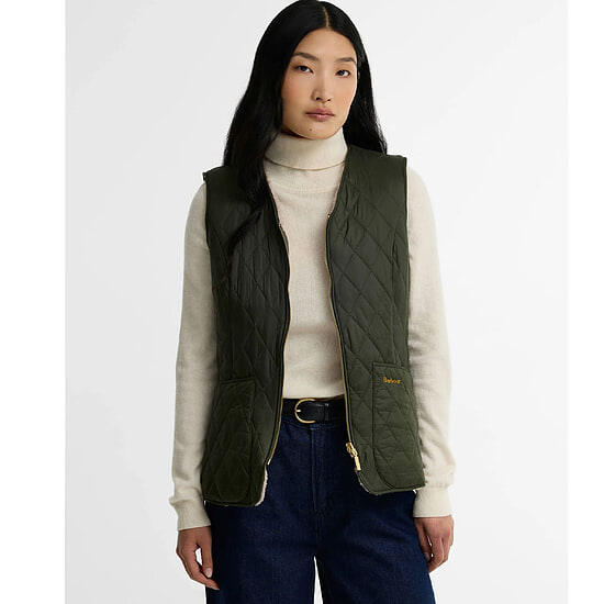 Dames Bodywarmer Markenfield Olive Natural