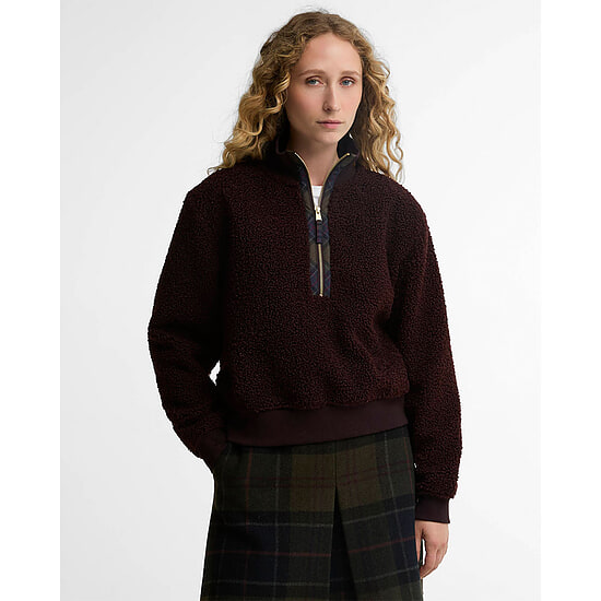Dames Fleece Fawne Fig