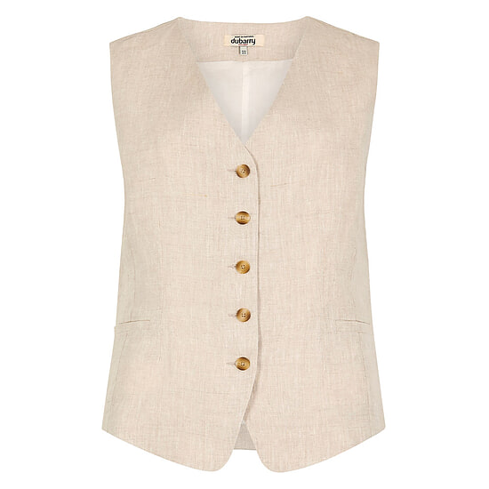 Dames Gilet Killaloe Oatmeal