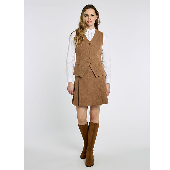 Dames Gilet Robinswood Camel Twill