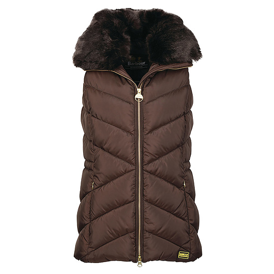 Dames Gilet Santa Rosa Bitter Chocolate 1