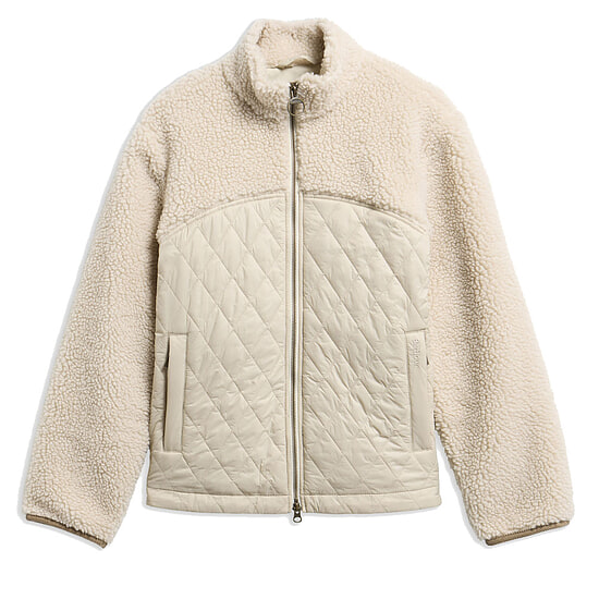 Dames jasje Fleece Ami Ecru