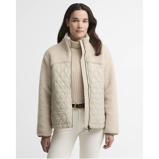 Dames jasje Fleece Ami Ecru