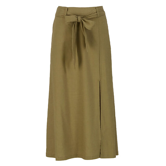 Afbeelding Dames Maxi rok Gabby Bleached Olive 1 van Barbour