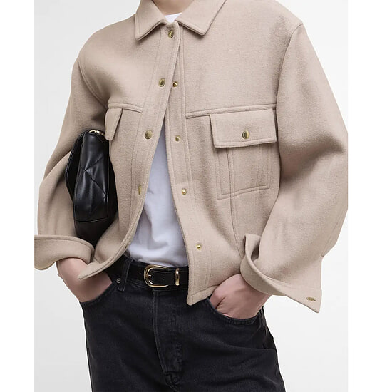 Afbeelding Dames Overshirt Chloe Oat 3