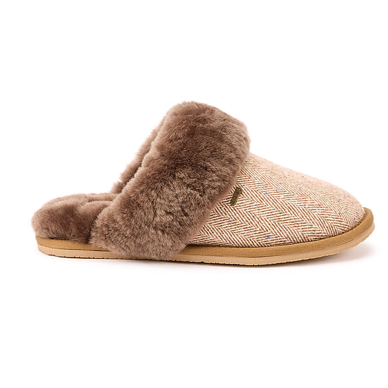 Afbeelding Dames Pantoffel Mullingar Camel 3