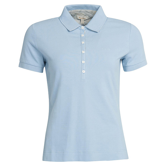 Dames polo Portsdown Chambray 1