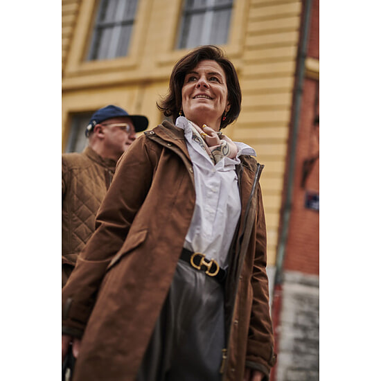 Afbeelding Dames Regenjas Chelsea Bruin 3 van Baleno