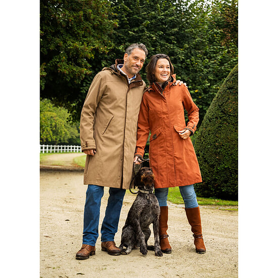 Afbeelding Dames Regenjas Chelsea Terracotta 3 van Baleno