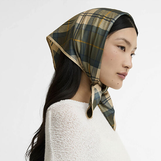 Afbeelding Dames Sjaal Kinsale Ancient Tartan  2 van Barbour