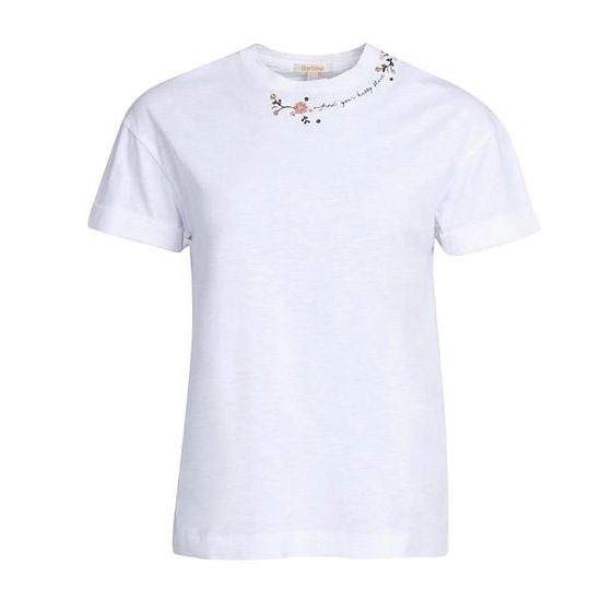 Dames T-shirt Granmoor white 1