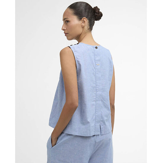 Afbeelding Dames Top Josie Light Chambray  3 van Barbour