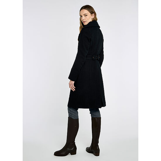 Dames Tweed Coat Brookvale French Navy
