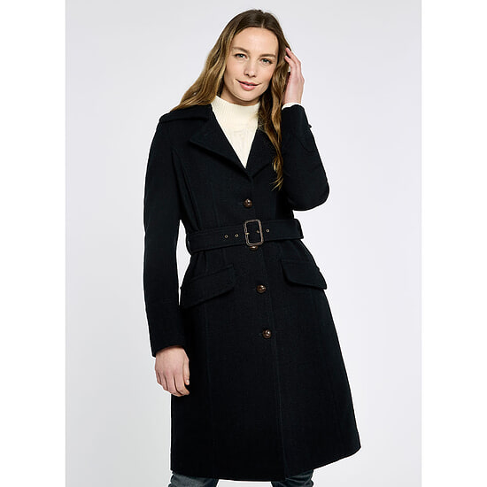 Afbeelding Dames Tweed Coat Brookvale French Navy 4