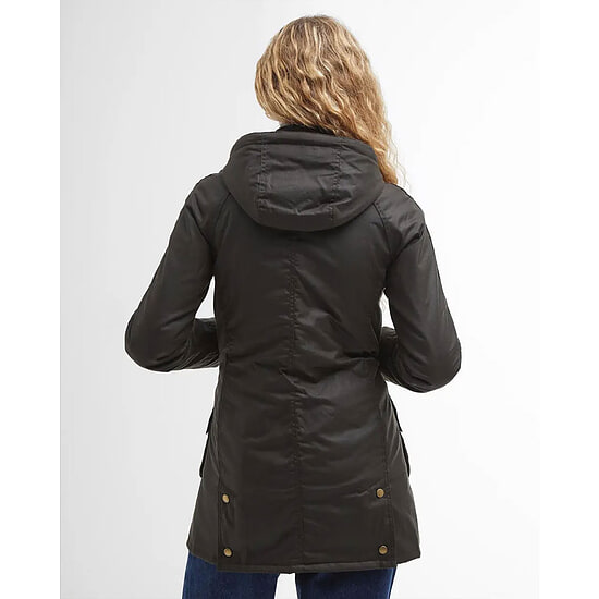 Afbeelding Dames waxjas Bower Olive 7