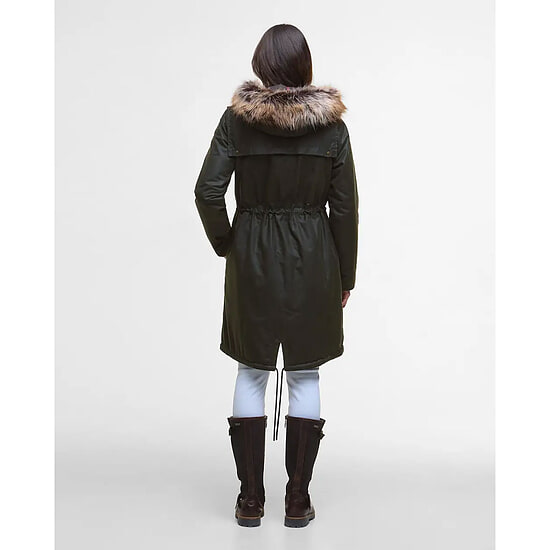 Afbeelding Dames Waxjas Durham City Parka Fern 3