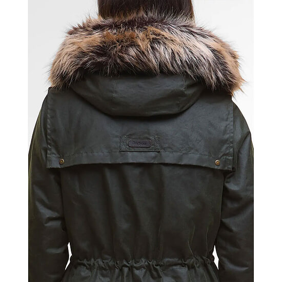 Afbeelding Dames Waxjas Durham City Parka Fern 4