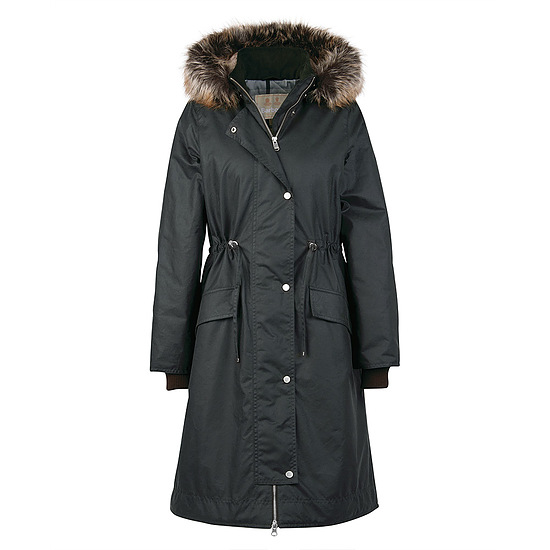 Afbeelding Dames waxjas Lorelie Sage 1