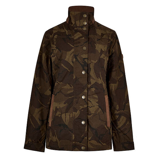 Afbeelding Dames waxjas Mountrath LTD Brown Camo 1
