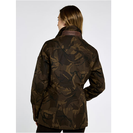 Afbeelding Dames waxjas Mountrath LTD Brown Camo 5