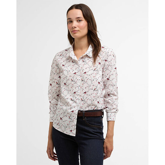Damesblouse Brambles Bird Print -2