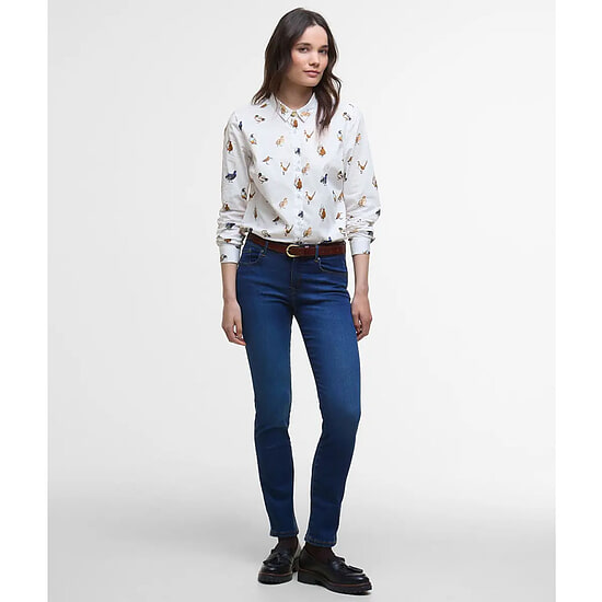 Afbeelding Damesblouse Brambles Bird Print 4