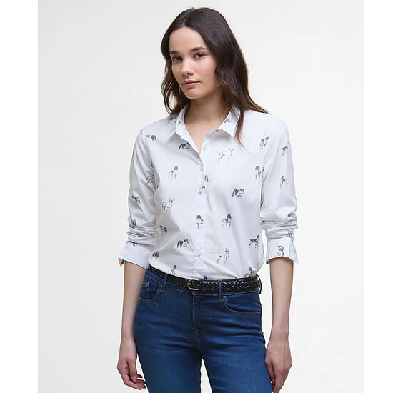 Afbeelding Damesblouse Brambles Dog Print 3