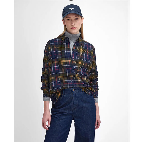 Afbeelding Damesblouse Elishaw Classic Tartan 4