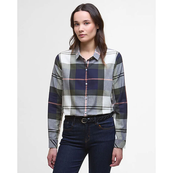 Afbeelding Damesblouse Moorland Navy/ Arabesque 4