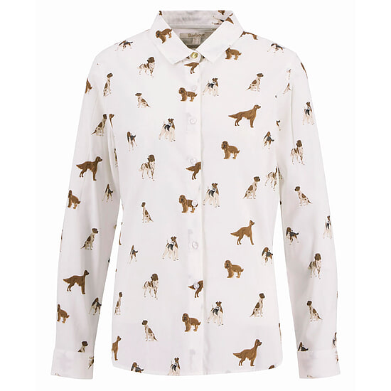 Damesblouse Safari Dog Print -2 