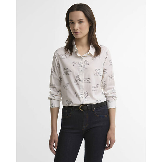 Damesblouse Safari Multi Horse
