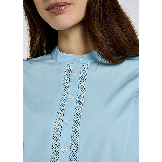 Afbeelding Damesblouse Waterlily Pale Blue 3