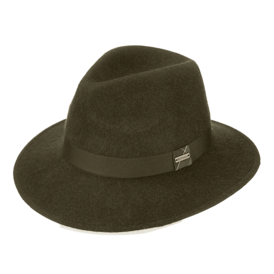 Afbeelding Deveron Fedora olive 1