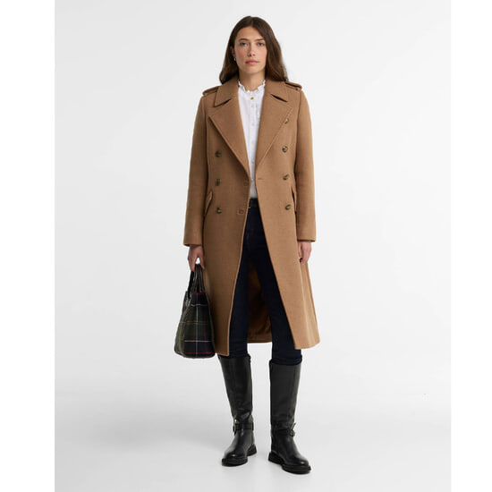 Damesjas Cottesmore Wool Camel