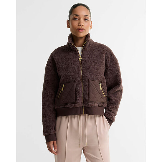 Damesjas Gea Fleece Truffle