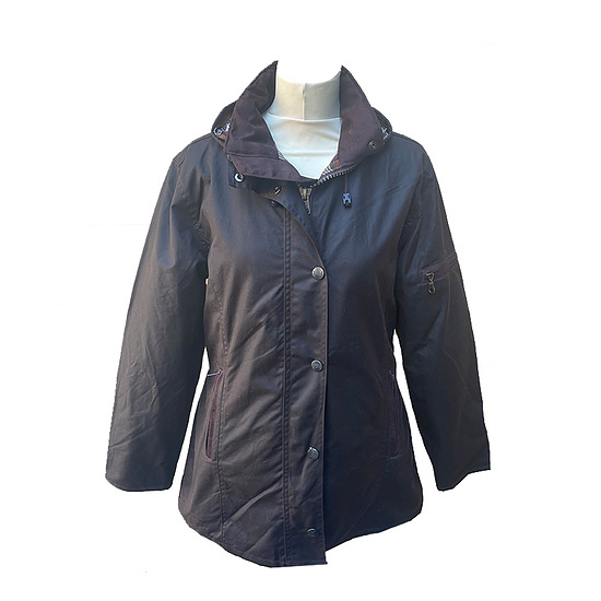 Dames waxjas Heritage de Luxe Bruin