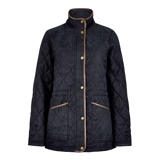 Damesjas Quilt Locton Navy