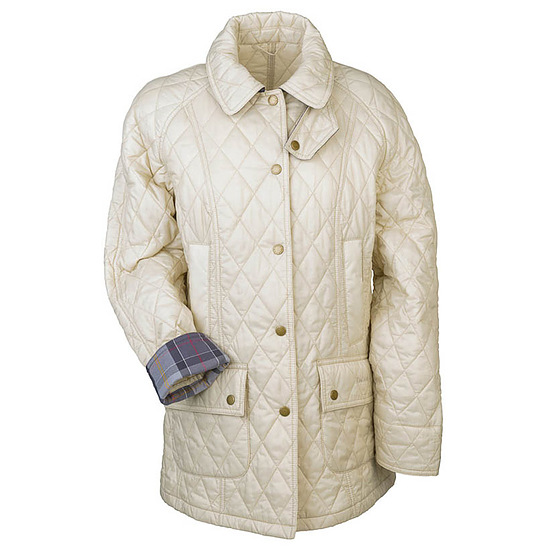 Damesjas Summer Beadnell Quilt Beige