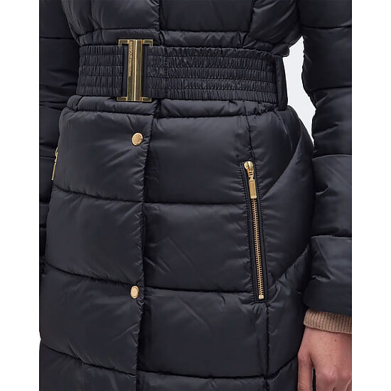 Afbeelding Damesjas Track Line Puffer Black 3