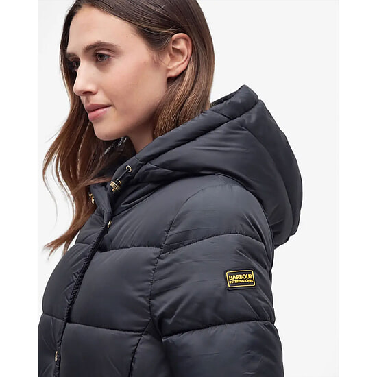 Afbeelding Damesjas Track Line Puffer Black 4