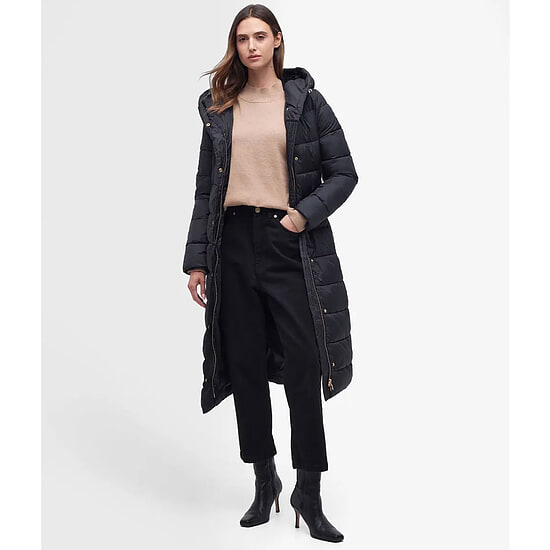 Afbeelding Damesjas Track Line Puffer Black 6