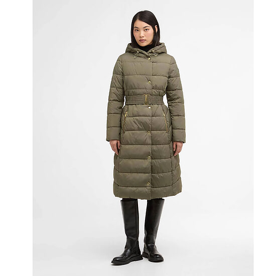 Afbeelding Damesjas Track Line Puffer Dusky Khaki 5