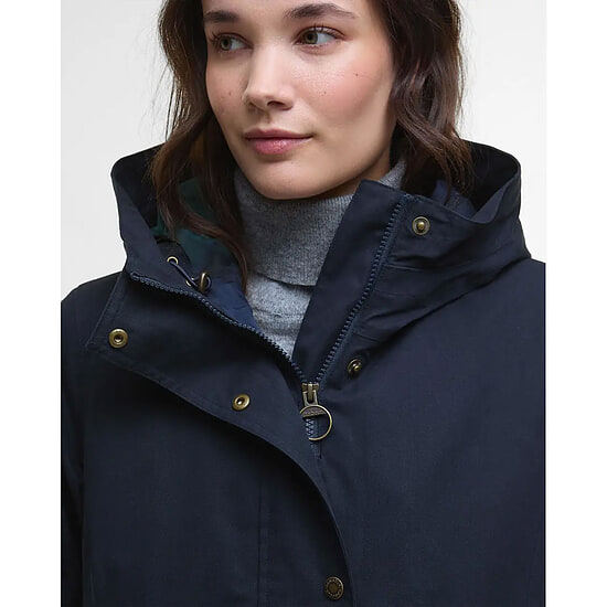 Afbeelding Damesjas Waterproof Bamburgh Deep Navy 5