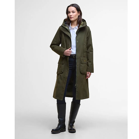 Damesjas Waterproof Bamburgh Olive